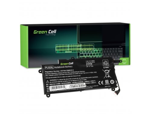 Green Cell Batteri PL02XL 751875-001 751681-421 HSTNN-DB6B HSTNN-LB6B til HP Pavilion x360 11-N 11-N000 HP x360 310 G1