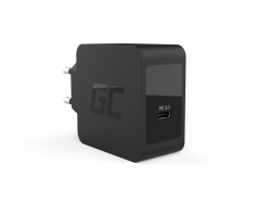 USB-C Strømforsyning 18W Samsung Galaxy S10 S10 + S20 S20 +, iPhone SE (2020) / 11 / XS / X, Nintendo Switch