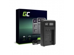 Oplader CB-2LD, CB-2LF Green Cell ® til Canon NB-11L, IXUS 133135140145150150160160170170180 PowerShot ELPH 160 A2500