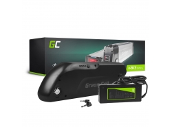 Green Cell Batteri Til Elcykel 36V 13Ah 468Wh Down Tube Ebike GX16-2P med Oplader