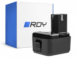 RDY-batteri (3Ah 12V) BCC1215 EB1214S EB1220BL EB12B til Hitachi CG10DL CH10DL DS12DVB2 DS12DVF3 RB18D UB12D WH12D