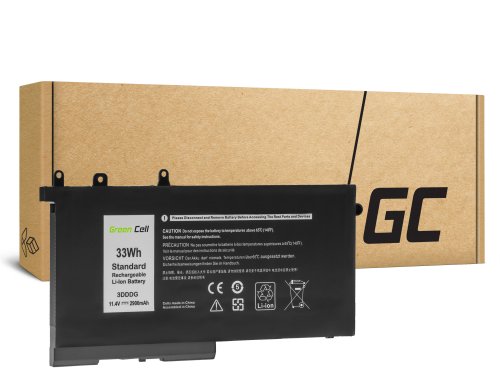 Green Cell Batteri 3DDDG 93FTF til Dell Latitude 5280 5290 5480 5490 5495 5580 5590