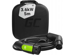 Ladekabel Green Cell GC Type 2 3.7kW 5m zum Laden von EV / PHEV