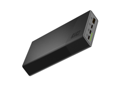 Green Cell PowerPlay20s Hvid Powerbank 20000mAh 22.5W PD USB C med hurtig opladning til iPhone 15 14 13 12 11 X, Galaxy S23 S24