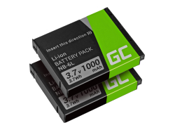 Green Cell ® Akku LP-E8 für Canon EOS Rebel T2i, T3i, T4i, T5i, EOS 600D, 550D, 650D, 700D, Kiss X5, X4, X6 7.4V 750mAh