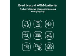 Green Cell ® Gel Batterie AGM 12V 12Ah