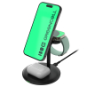 Greencell MagScape 3-i-1 MagSafe trådløs oplader til iPhone, Apple Watch, AirPods og andre trådløse ørepropper