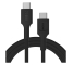 USB-C-kabel 2m 100W Greencell PowerFlex Hurtig Opladning PD Panther Black